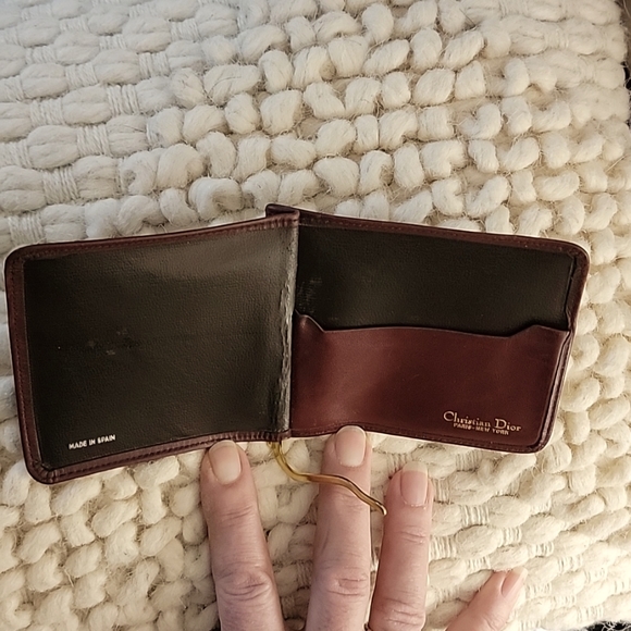 Christian Dior Wallet with Bill Clip - Picture 3 of 5
